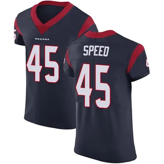 E.J. Speed Houston Texans Men's Elite Team Color Vapor Untouchable Nike Jersey - Navy Blue