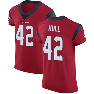 Evan Hull Houston Texans Men's Elite Alternate Vapor Untouchable Nike Jersey - Red