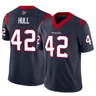 Evan Hull Houston Texans Men's Limited Vapor F.U.S.E. Nike Jersey - Navy