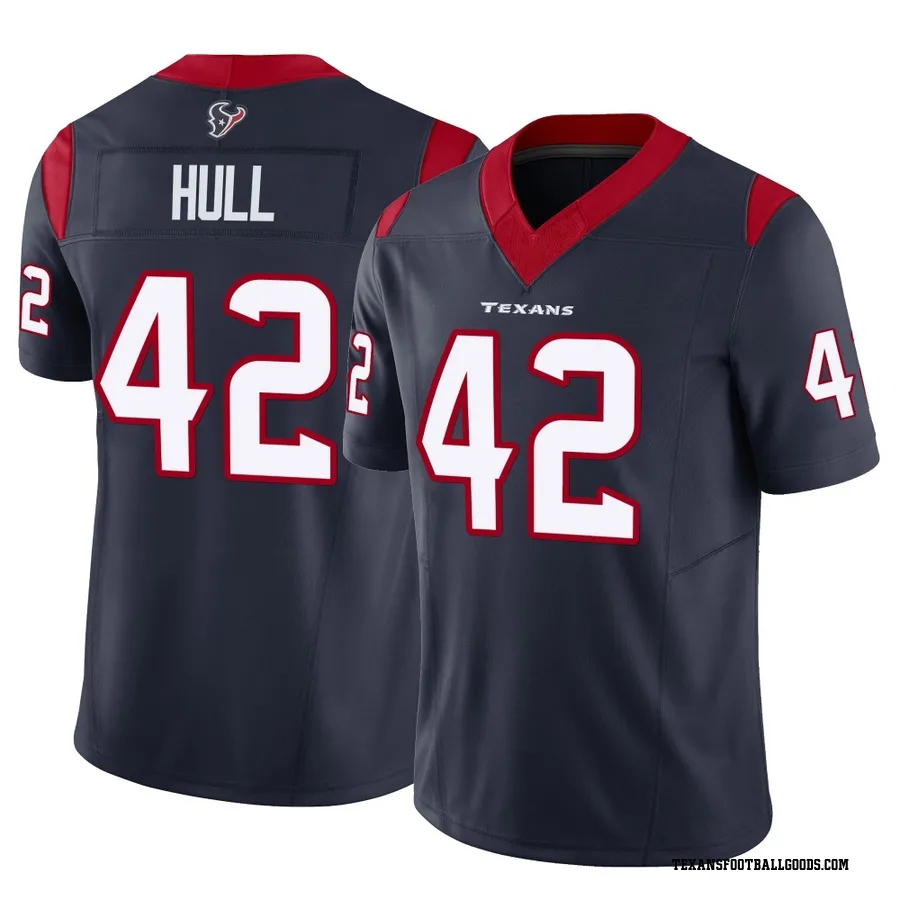 Evan Hull Houston Texans Men's Limited Vapor F.U.S.E. Nike Jersey - Navy