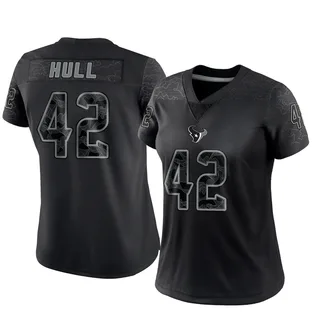 Evan Hull Houston Texans Women's Limited Reflective Nike Jersey - Black