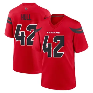 Evan Hull Houston Texans Youth Game Alternate Nike Jersey - Red