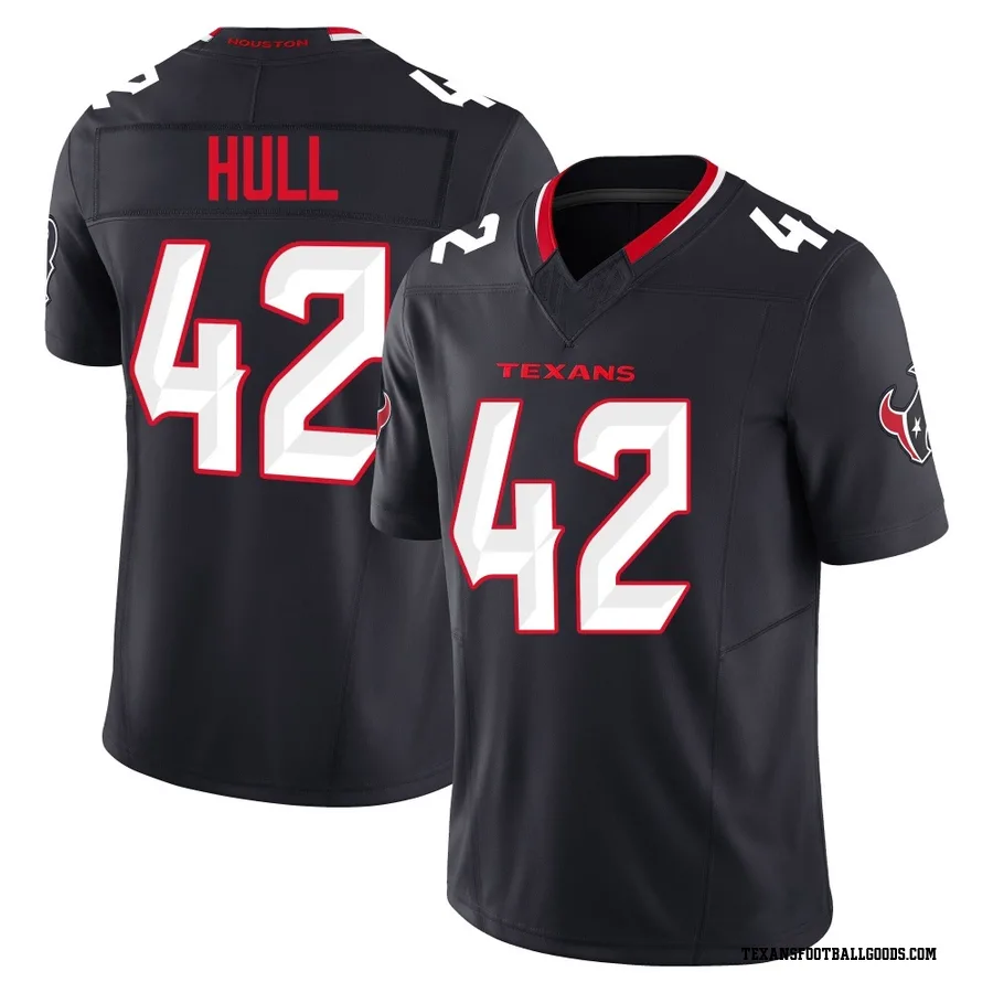 Evan Hull Houston Texans Youth Limited Alternate Vapor F.U.S.E. Nike Jersey - Navy