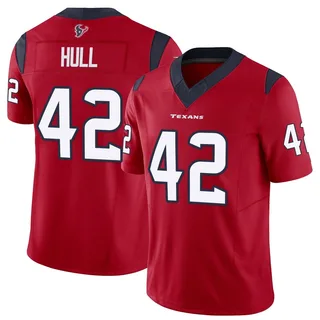 Evan Hull Houston Texans Youth Limited Vapor F.U.S.E. Nike Jersey - Red