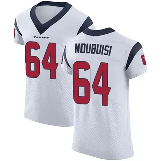 Haggai Ndubuisi Houston Texans Men's Elite Vapor Untouchable Nike Jersey - White