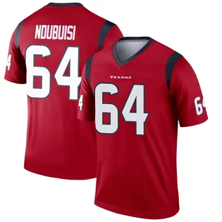 Haggai Ndubuisi Houston Texans Men's Legend Nike Jersey - Red
