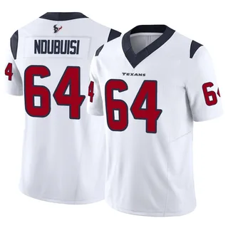 Haggai Ndubuisi Houston Texans Men's Limited Vapor F.U.S.E. Nike Jersey - White