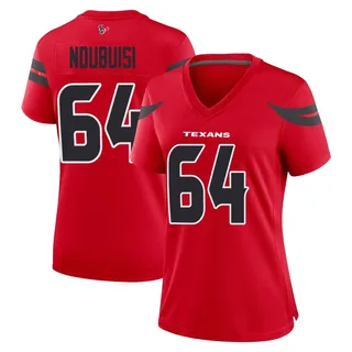 Haggai Ndubuisi Houston Texans Women's Game Alternate Nike Jersey - Red