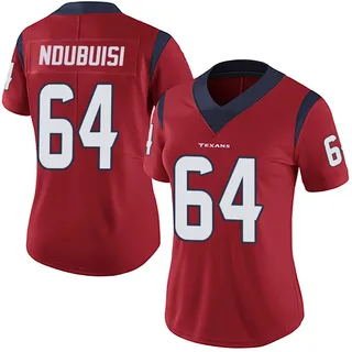 Haggai Ndubuisi Houston Texans Women's Limited Alternate Vapor Untouchable Nike Jersey - Red