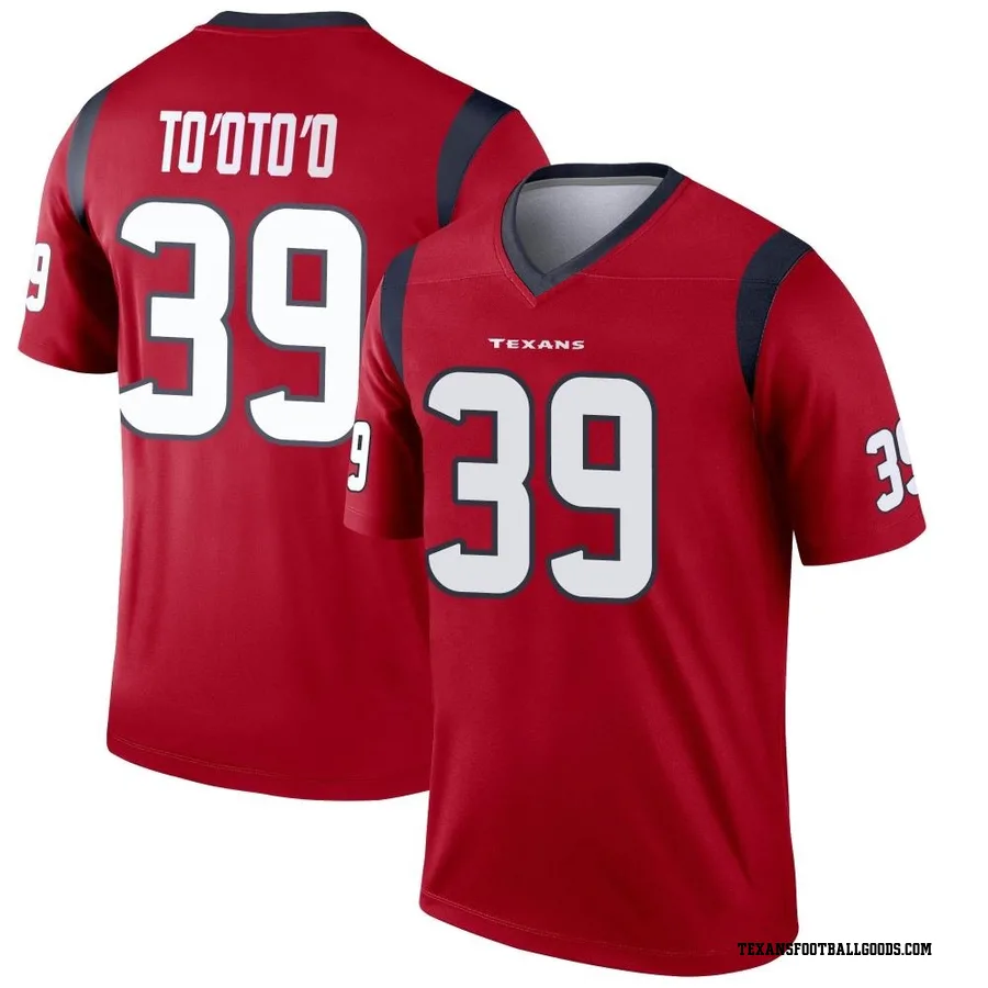 Henry To'oTo'o Houston Texans Men's Legend Nike Jersey - Red