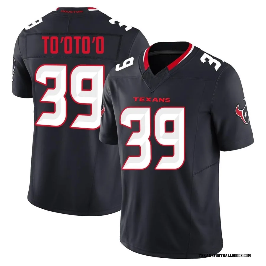 Henry To'oTo'o Houston Texans Men's Limited Alternate Vapor F.U.S.E. Nike Jersey - Navy