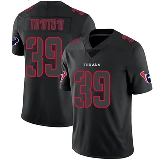 Henry To'oTo'o Houston Texans Men's Limited Nike Jersey - Black Impact