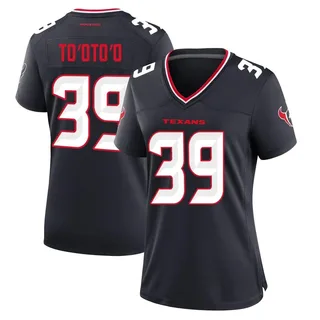 Henry To'oTo'o Houston Texans Women's Game Team Nike Jersey - Navy