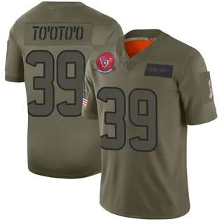 Henry To'oTo'o Houston Texans Youth Limited 2019 Salute to Service Nike Jersey - Camo