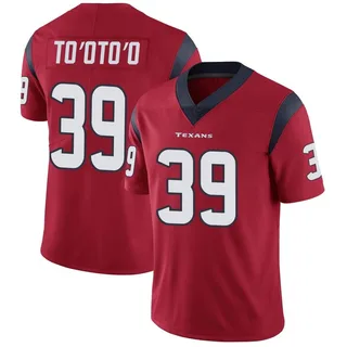 Henry To'oTo'o Houston Texans Youth Limited Alternate Vapor Untouchable Nike Jersey - Red