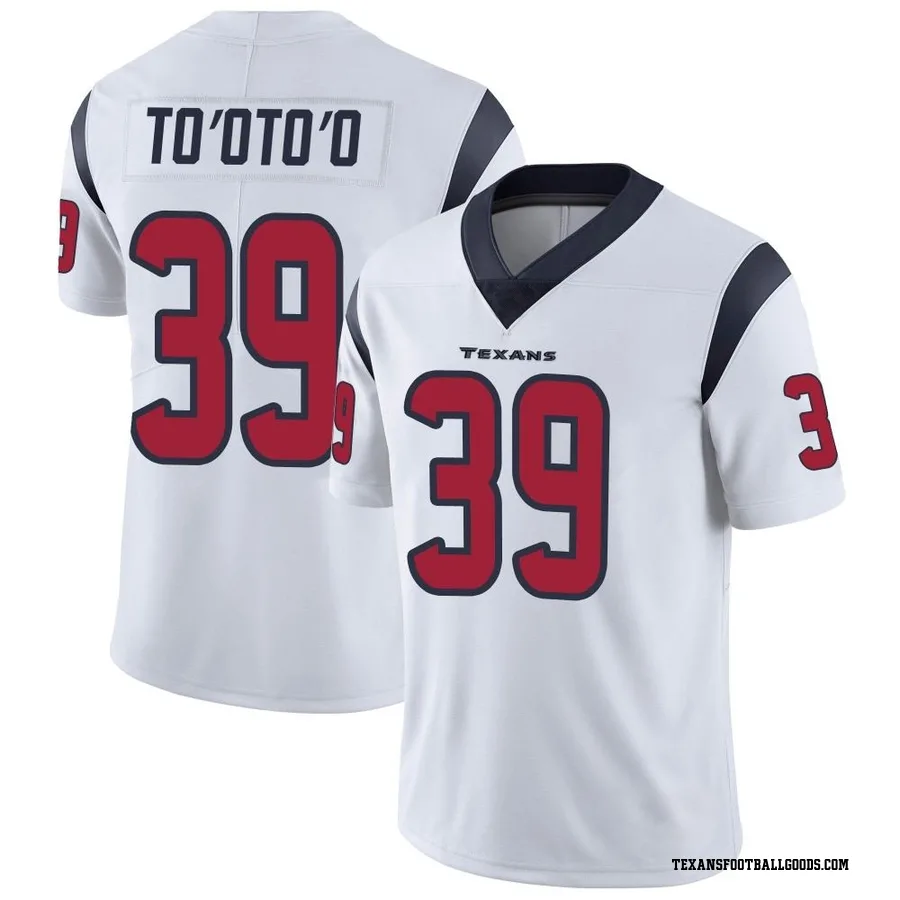 Henry To'oTo'o Houston Texans Youth Limited Vapor Untouchable Nike Jersey - White