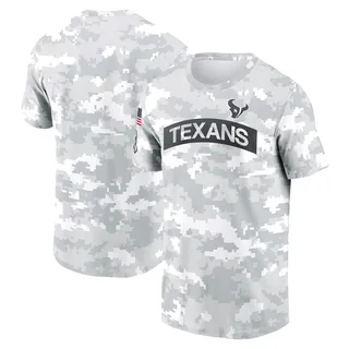 Houston Texans 2024 Salute To Service Performance T-Shirt Arctic Camo