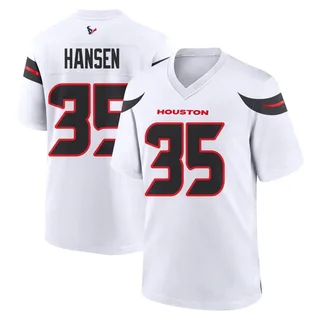 Jake Hansen Houston Texans Youth Game Nike Jersey - White