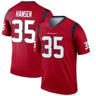 Jake Hansen Houston Texans Youth Legend Nike Jersey - Red