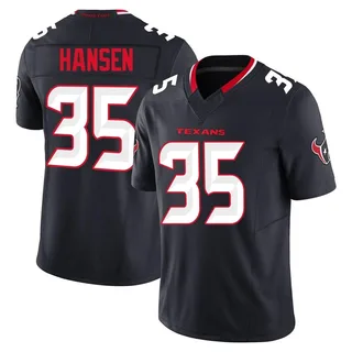 Jake Hansen Houston Texans Youth Limited Alternate Vapor F.U.S.E. Nike Jersey - Navy