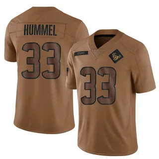 Jake Hummel Houston Texans Men's Limited 2023 Salute To Service Nike Jersey - Brown