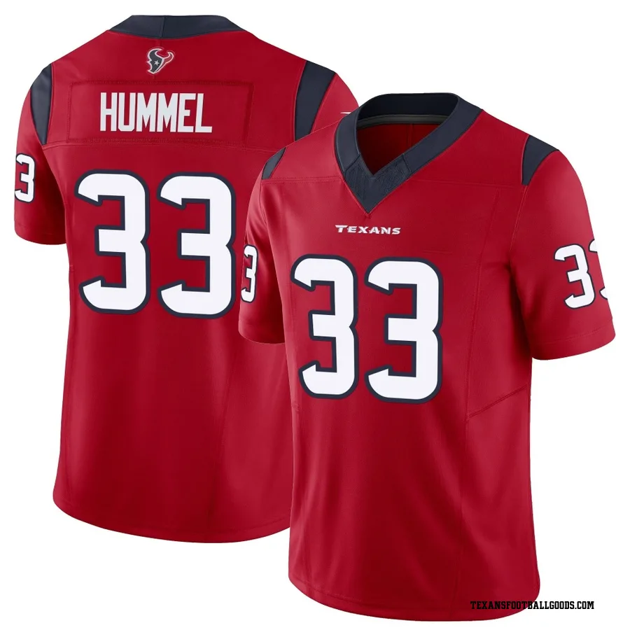 Jake Hummel Houston Texans Men's Limited Vapor F.U.S.E. Nike Jersey - Red