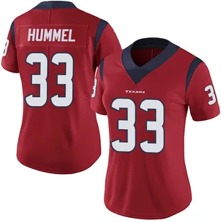 Jake Hummel Houston Texans Women's Limited Alternate Vapor Untouchable Nike Jersey - Red