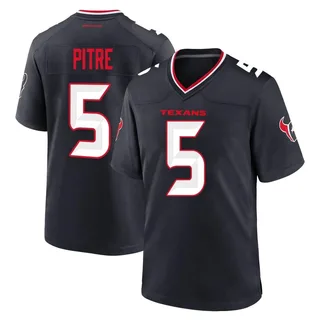Jalen Pitre Houston Texans Men's Game Team Nike Jersey - Navy