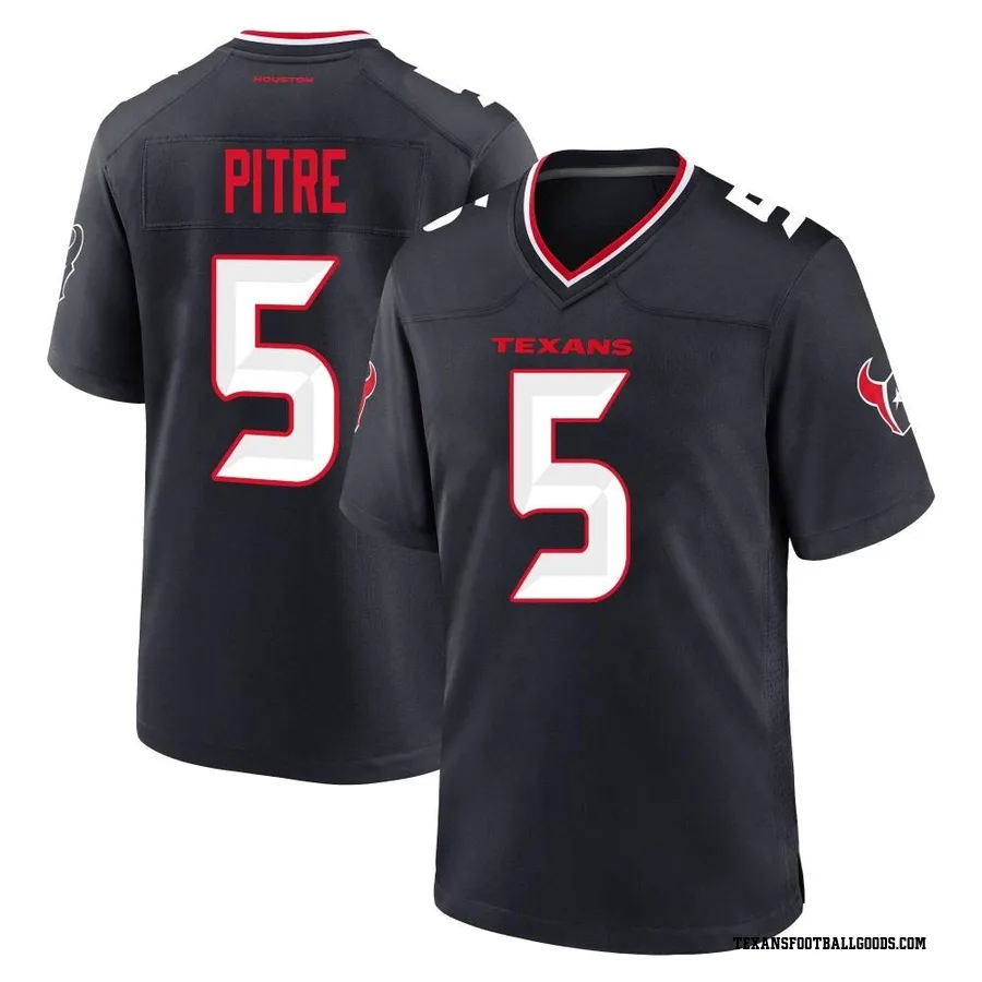 Jalen Pitre Houston Texans Men's Game Team Nike Jersey - Navy