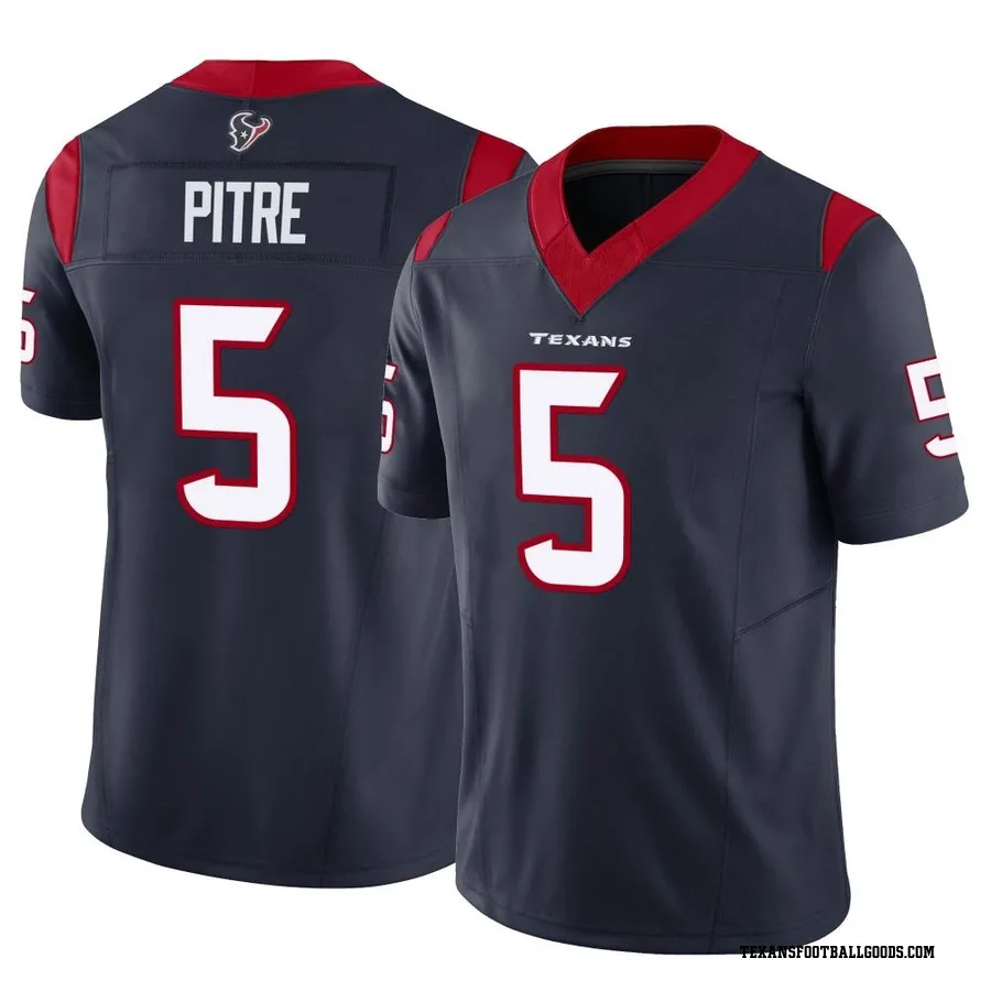 Jalen Pitre Houston Texans Men's Limited Vapor F.U.S.E. Nike Jersey - Navy