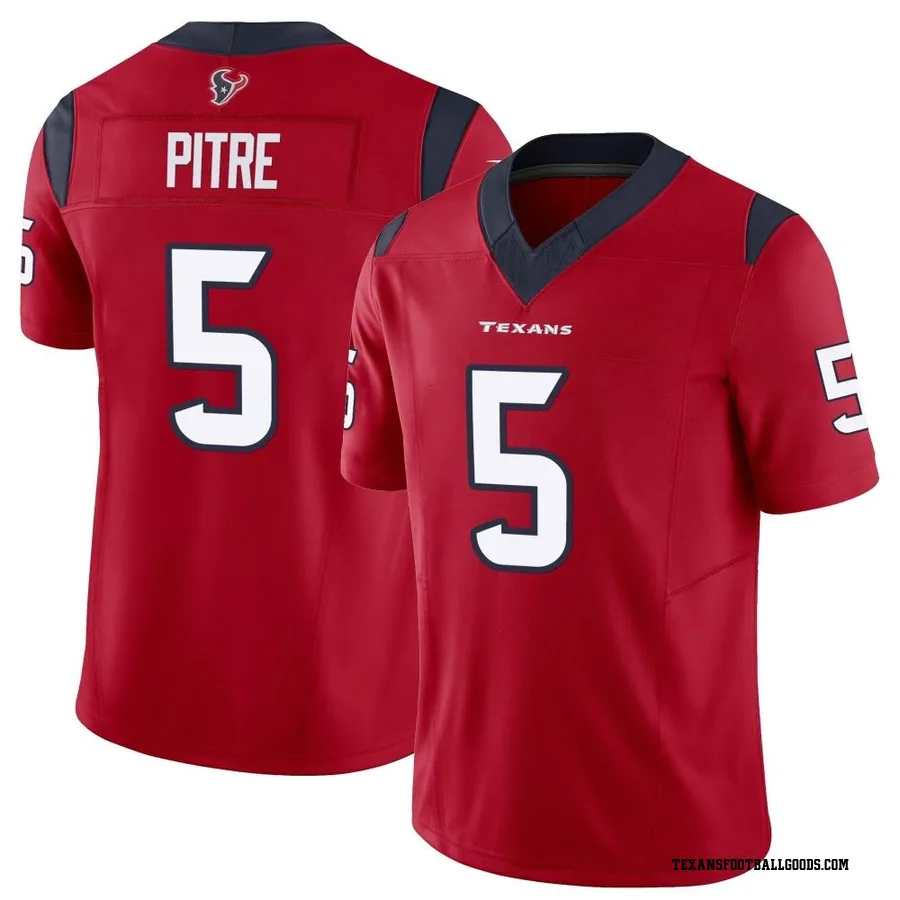 Jalen Pitre Houston Texans Men's Limited Vapor F.U.S.E. Nike Jersey - Red