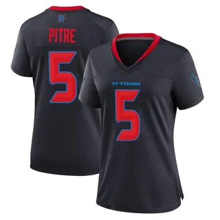 Jalen Pitre Houston Texans Women's Game 2nd Alternate Nike Jersey - Navy