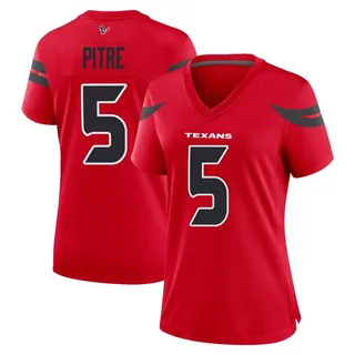 Jalen Pitre Houston Texans Women's Game Alternate Nike Jersey - Red