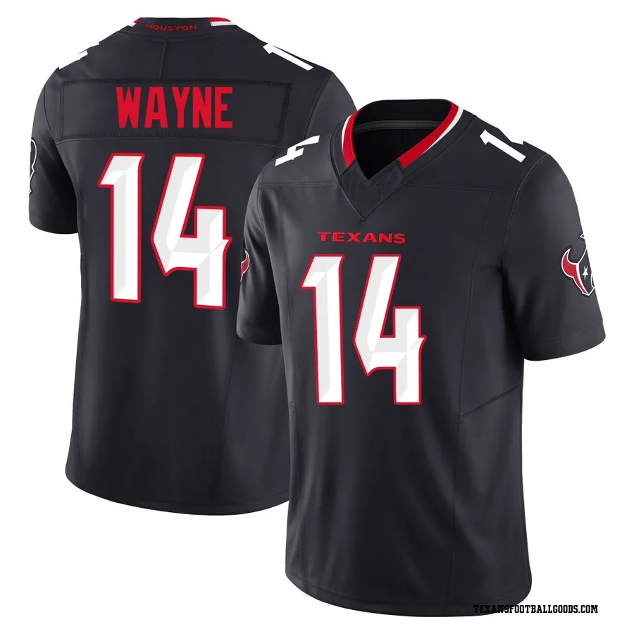 Jared Wayne Houston Texans Men's Limited Alternate Vapor F.U.S.E. Nike Jersey - Navy