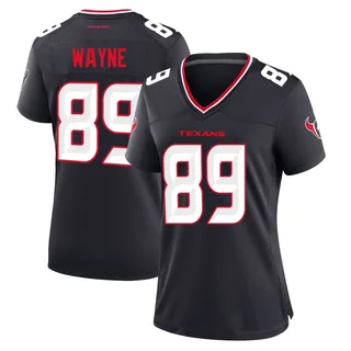 Jared Wayne Houston Texans Women's Game Team Nike Jersey - Navy