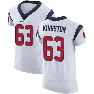 Jarrett Kingston Houston Texans Men's Elite Vapor Untouchable Nike Jersey - White