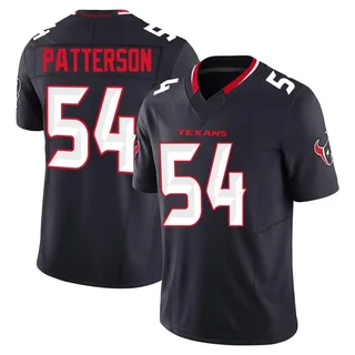 Jarrett Patterson Houston Texans Men's Limited Alternate Vapor F.U.S.E. Nike Jersey - Navy