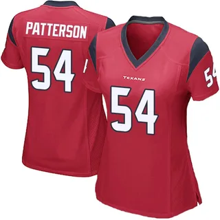 Jarrett Patterson Houston Texans Women's Game Alternate Nike Jersey - Red