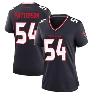Jarrett Patterson Houston Texans Women's Game Team Nike Jersey - Navy