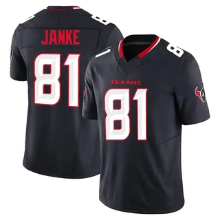 Jaxon Janke Houston Texans Youth Limited Alternate Vapor F.U.S.E. Nike Jersey - Navy