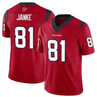 Jaxon Janke Houston Texans Youth Limited Vapor F.U.S.E. Nike Jersey - Red