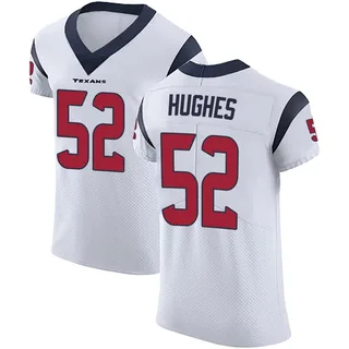 Jerry Hughes Houston Texans Men's Elite Vapor Untouchable Nike Jersey - White