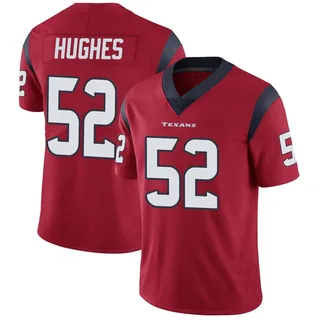 Jerry Hughes Houston Texans Men's Limited Alternate Vapor Untouchable Nike Jersey - Red