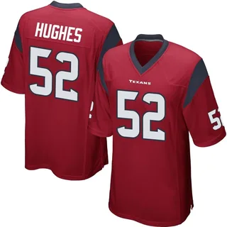 Jerry Hughes Houston Texans Youth Game Alternate Nike Jersey - Red