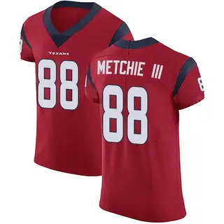 John Metchie III Houston Texans Men's Elite Alternate Vapor Untouchable Nike Jersey - Red