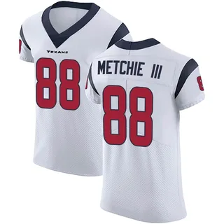 John Metchie III Houston Texans Men's Elite Vapor Untouchable Nike Jersey - White