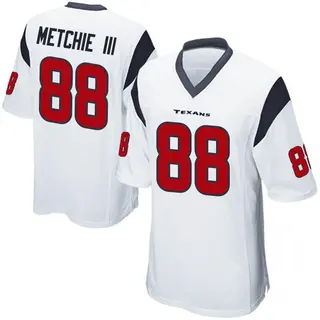 John Metchie III Houston Texans Men's Game Nike Jersey - White