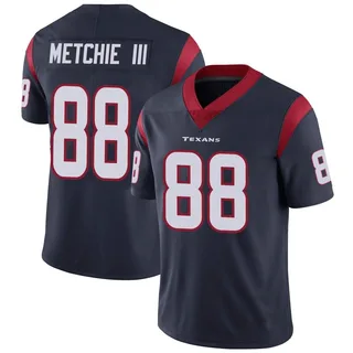 John Metchie III Houston Texans Men's Limited Team Color Vapor Untouchable Nike Jersey - Navy Blue