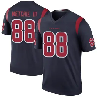 John Metchie III Houston Texans Youth Color Rush Legend Nike Jersey - Navy