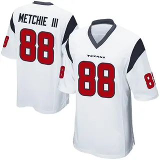 John Metchie III Houston Texans Youth Game Nike Jersey - White